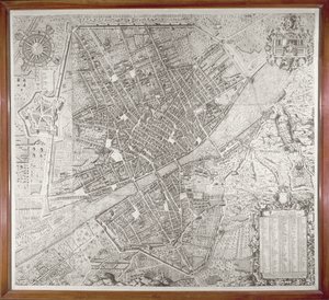 Mappa di Firenze, 1584